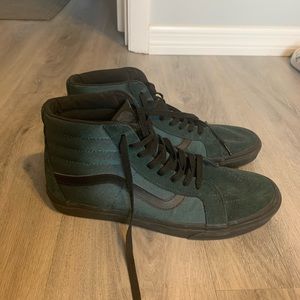 Dark Green Men’s old school vans